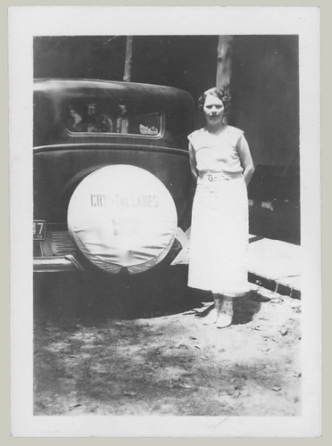 Woman and Car