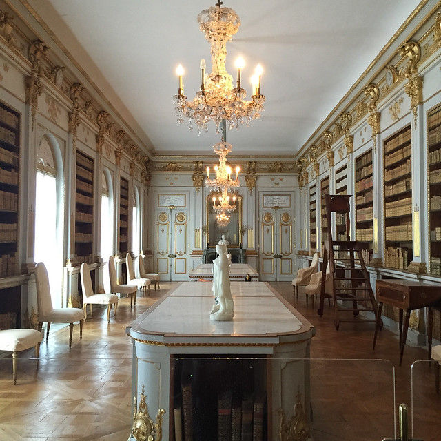 Drottningholm Palace library
