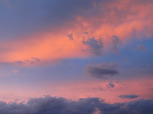 sunset sky clouds colorado dusk montrosecolorado