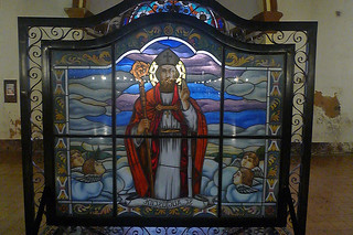 Ilocos Norte - Paoay Church stained glass