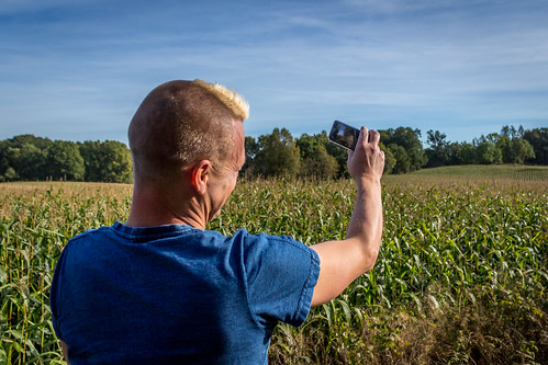 Selfie of the corn