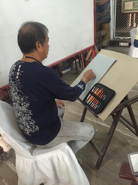 Nemiranda, at work,  Angono,  Nov 22, 2015