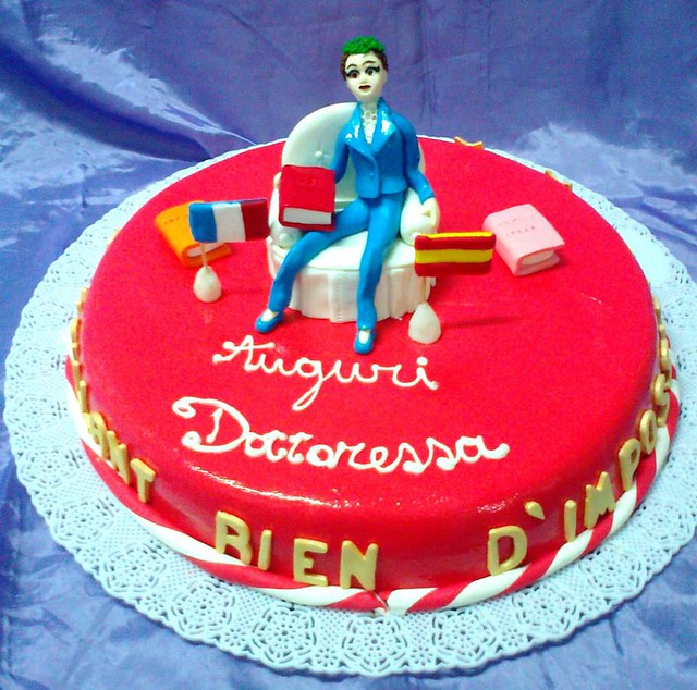 Graduation Cake by Pasticceria Panico