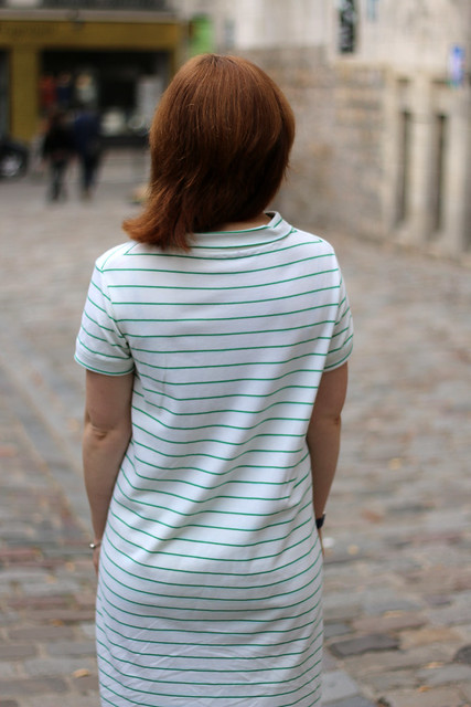 Self Drafted Polo Shirt Dress