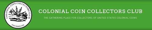 Colonial Coin Collectors Club (C4) logo banner