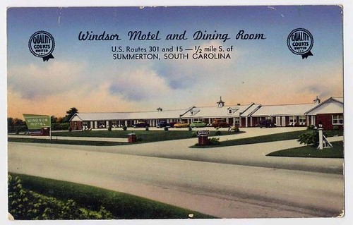 Windsor Motel and Dining Room Summerton front
