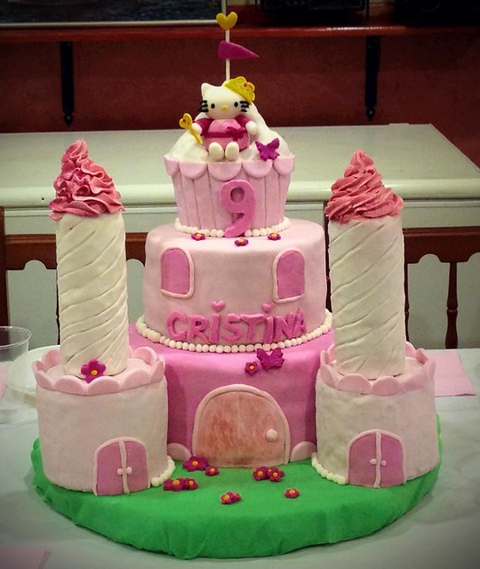 Castle Cake by IK Cake
