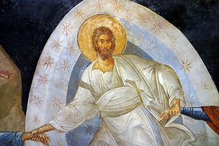 Anastasis (Harrowing of Hell), detail with Christ