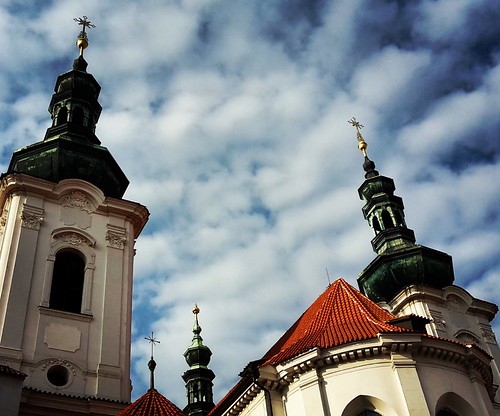 Scorcio di chiesa, Praga