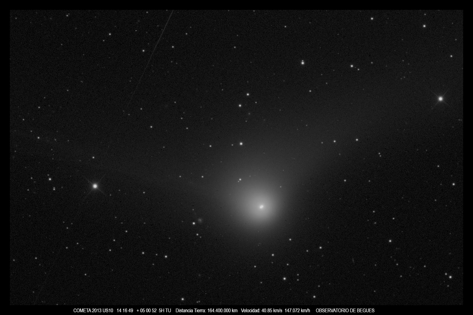 Cometa 2013 US10  22 12 2015