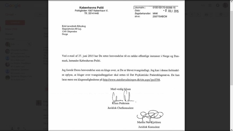 e-brev fra politiet i danmark