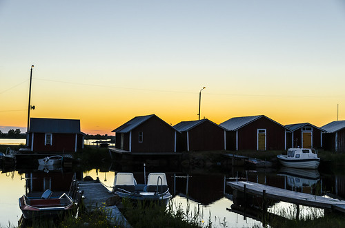 sunset summer june night finland dusk midnight archipelago raippaluoto replot kvarken svedjehamn