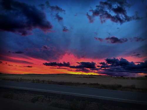 sunset clouds anochecer lamancha enlightphoto iosphotos