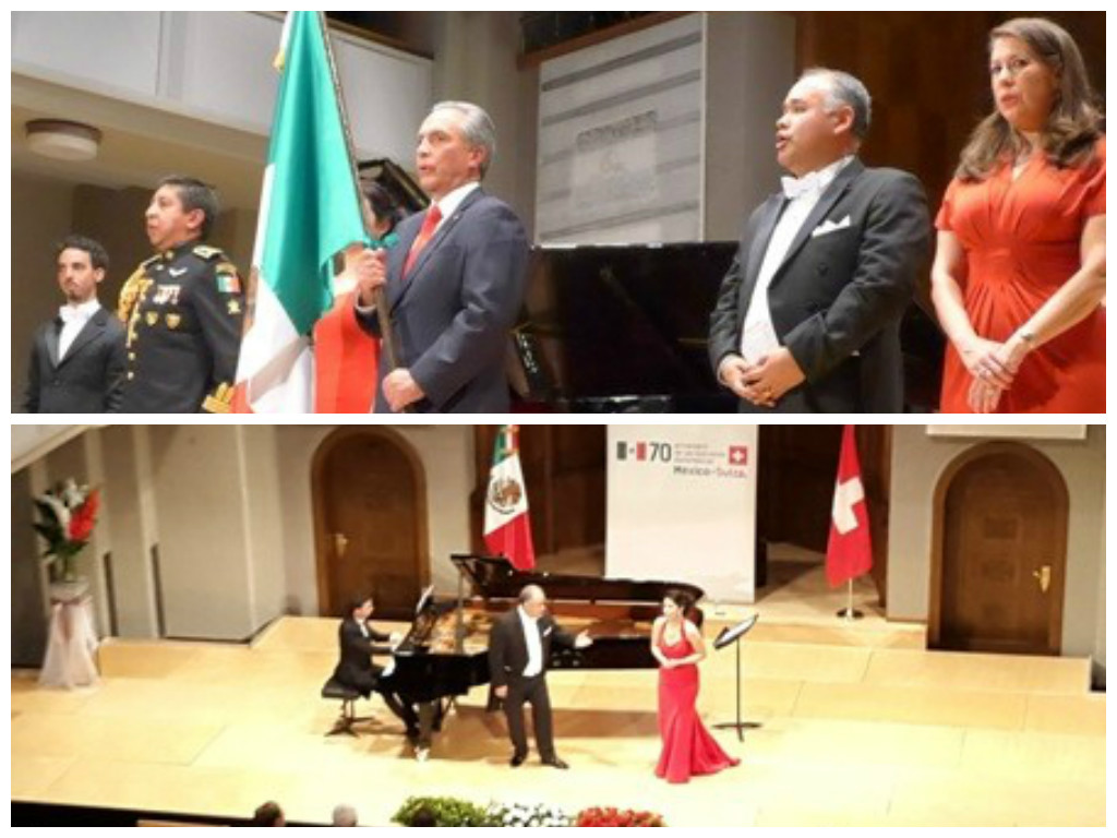 México y Suiza celebran 70 Aniversario con magno concierto