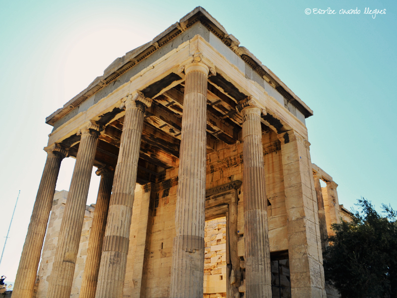 El Erecteion, el templo más sagrado de la Acrópolis
