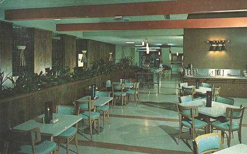 vintage oklahoma restaurant postcard 1958