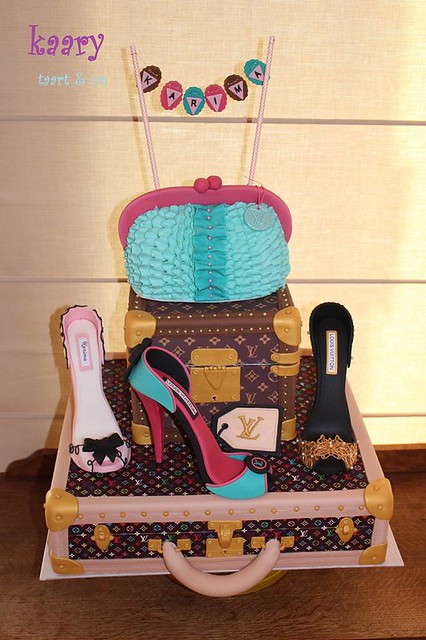 Birthday High Heel Cake by Karima Hammadi