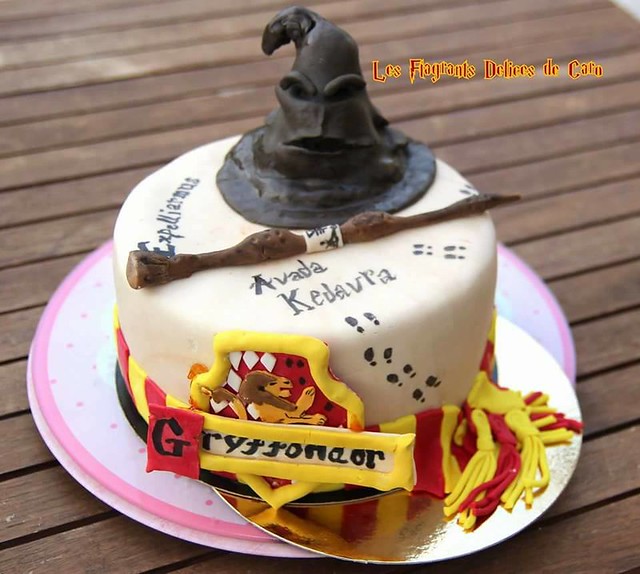 Harry Potter Cake by Caroline Wallez of Les Flagrants Délices de Caro