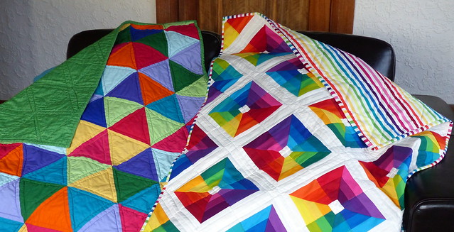 Quilts for Pip and Nat, and Backing