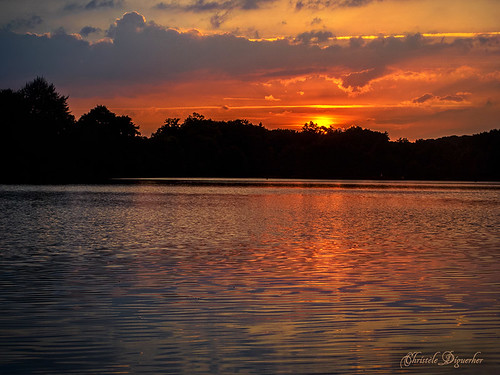sunset lac bretagne breizh ciel coucherdesoleil étang bzh saintmalodebeignon