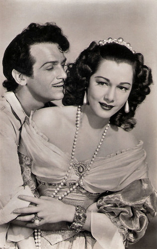 Maria Montez and Douglas Fairbanks Jr. in The Exile (1947)