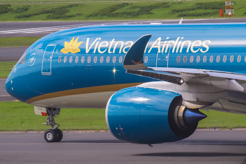 Vietnam Airlines HVN/VN VN-A886 A350-900 A350 XWB