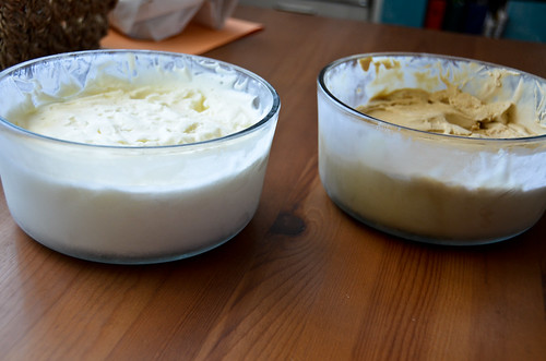 Jeni's Molasses Ice Cream and Lemon Frozen Yogurt, yield comparison