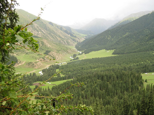 Mountains in the Jeti Oguz region of Kyrgyzstan