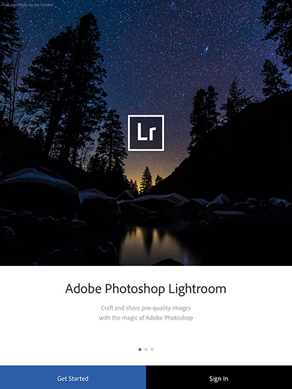 Photoshop Lightroom Mobile