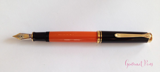 Review Pelikan Souverän M800 Burnt Orange Fountain Pen @AppelboomLaren (6)