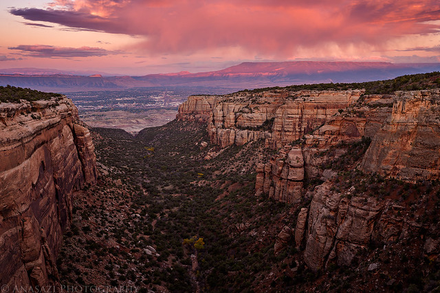 Red Canyon Sunset
