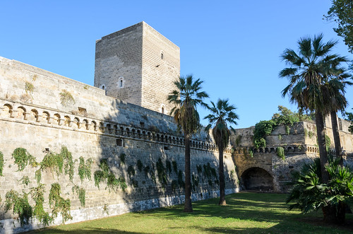 Visitando un castillo en Italia