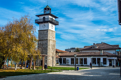 clocktower bulgaria dobrich
