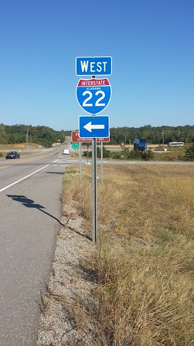 alabama highways highwaysigns roadsigns interstate22 i22