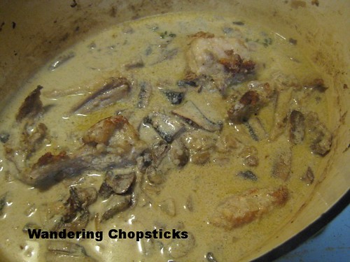 French Chicken with Mushrooms in Madeira Cream Sauce 8