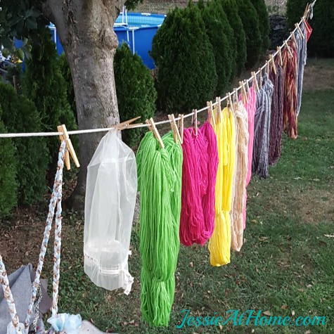 clean-color-fast-yarns-drying