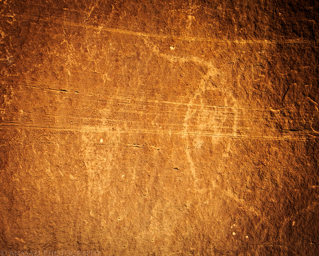 Faint Petroglyphs