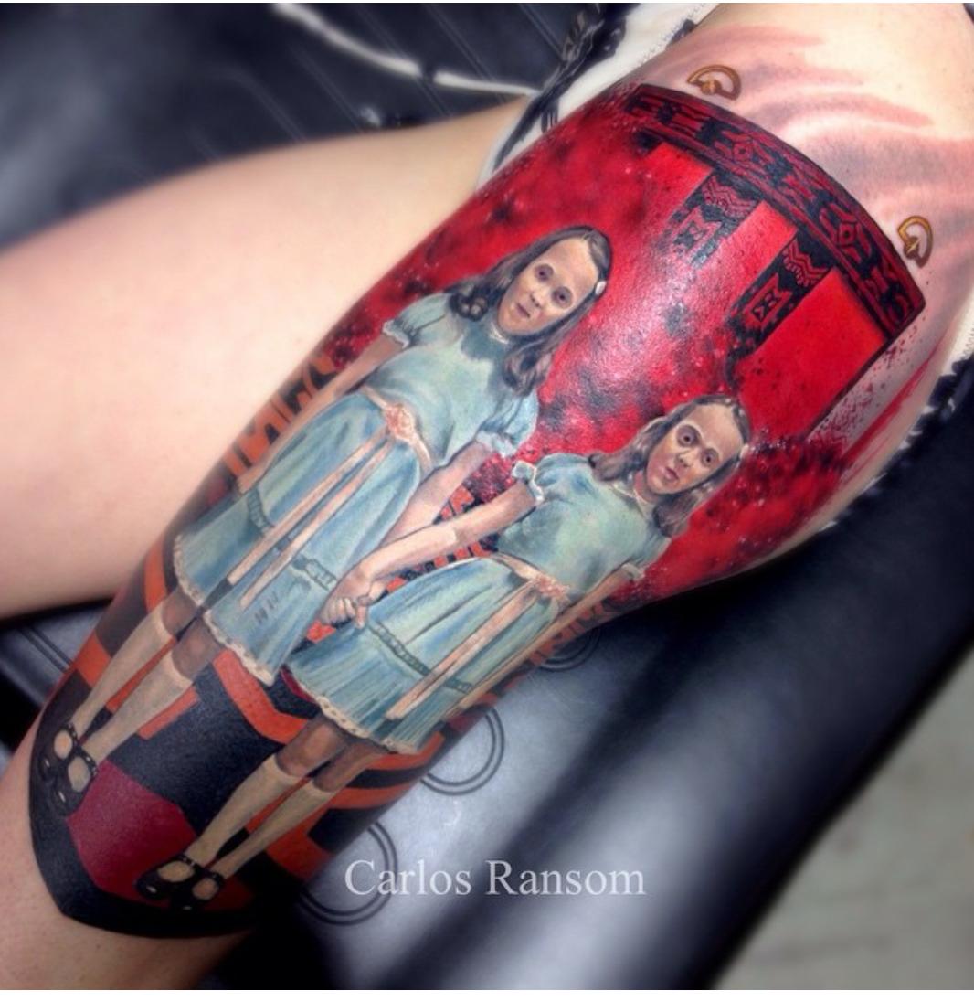 The Shining Horror Movie Tattoo by Matt Robinson