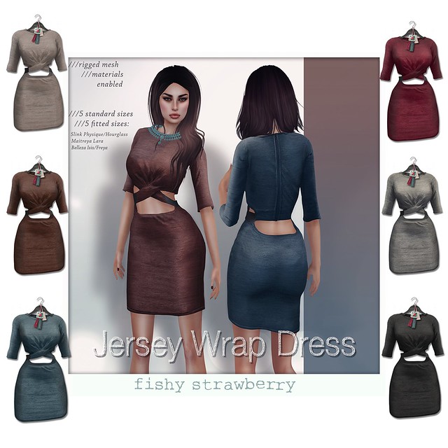 Jersey Wrap Dress