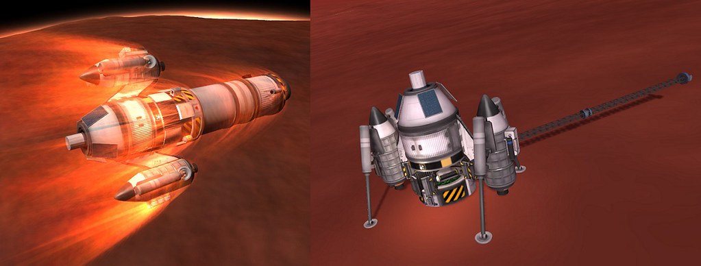 02-06 Duna Probe Lander Going Down