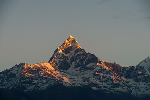 nepal sunrise sonnenaufgang sarangkot machapuchare