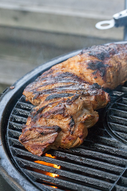 Moroccan-Spiced Grilled Lamb Leg