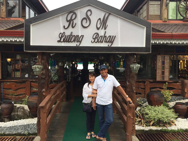 Romantic duo,  RSM Restaurant in Tagaytay