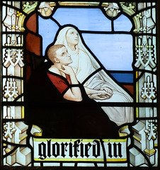 Charles Bantoft and his mother as St Augustine and St Monica