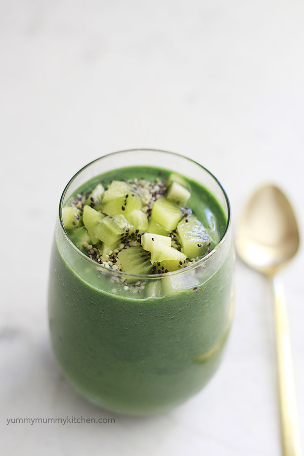 spirulina green smoothie recipe