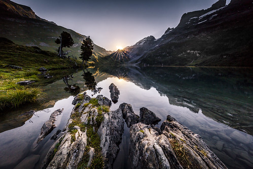 Swiss Alps: Engstlensee por Frederic Huber
