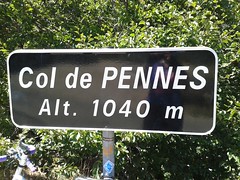 Col de Pennes. So, so hot.