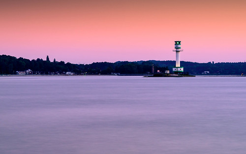 sunset lighthouse germany de deutschland kiel schleswigholstein longtimeexposure balticcoast kielfjord kielfriedrichsort