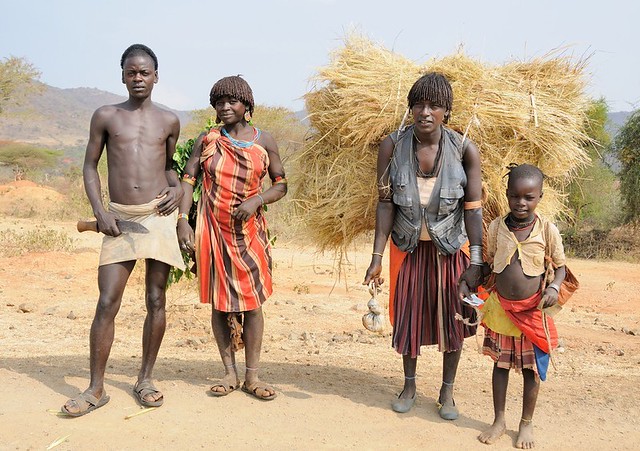 Африканские племена. Цемаи (Эфиопия). февраль 2014