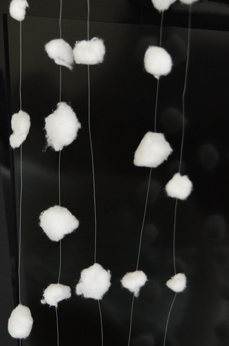 Cotton snow display